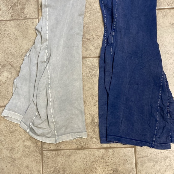 Free People Blue and Gray Pants Set - Picture 3 of 5